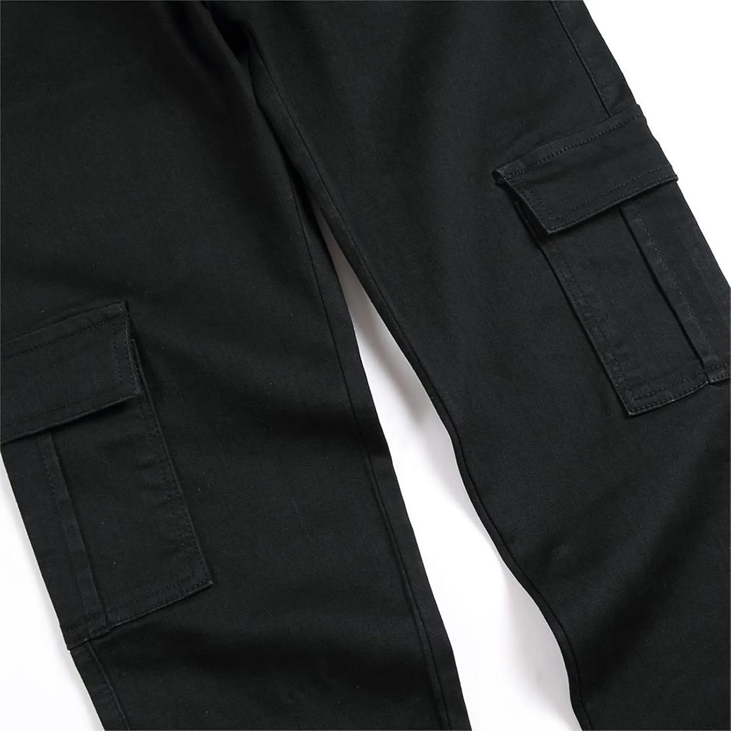 2023 Men's Slim Fit Straight Leg Jean Ripped Skinny Jeans Retro Classic Denim Pants Stylish Fashion Jean Pant Trousers