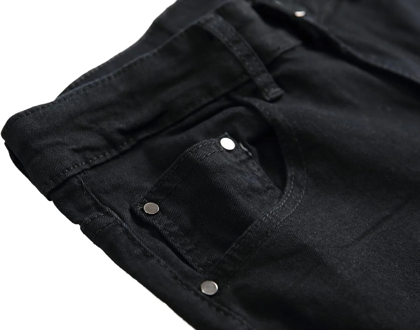 2023 Men's Slim Fit Straight Leg Jean Ripped Skinny Jeans Retro Classic Denim Pants Stylish Fashion Jean Pant Trousers