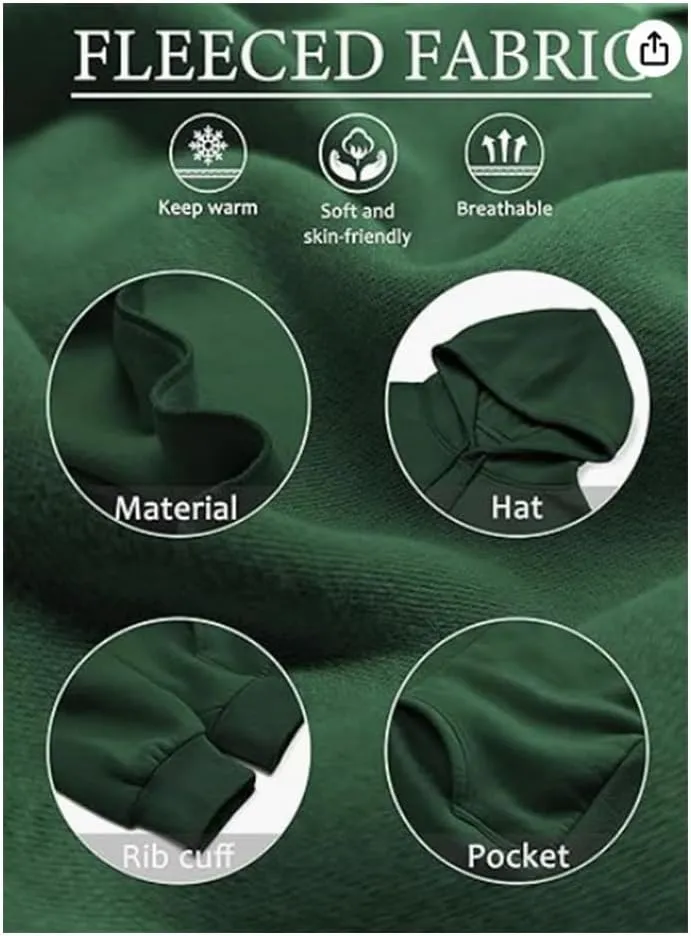 2024 Fashion Womens Cute long sleeve Cotton Hoodies, soft touch crew neck Sweatshirts,Fall Fleece Pullover tops