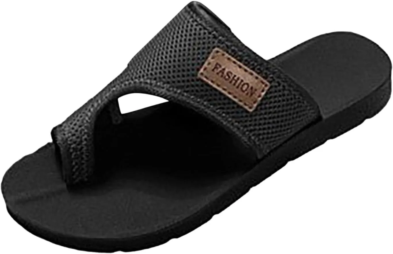 2024 Women's Hollow Mesh Slide Sandals - Comfortable Orthopedic Arch Support Mesh Sandals Slipper Flip Flop Sandals