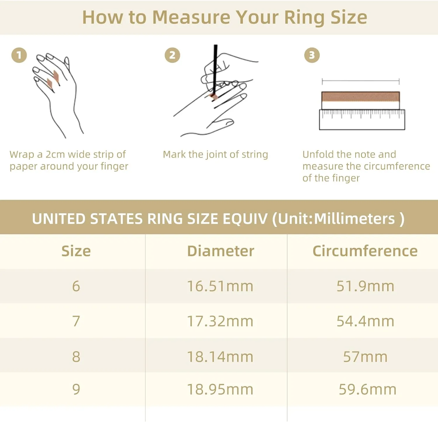 3PCS 14K Gold Rings Stacking Rings for Women Stackable Silver Rings Set Wedding Bands Thumb Finger Ring Jewelry Gifts for Teen Girls Size 6 to 9