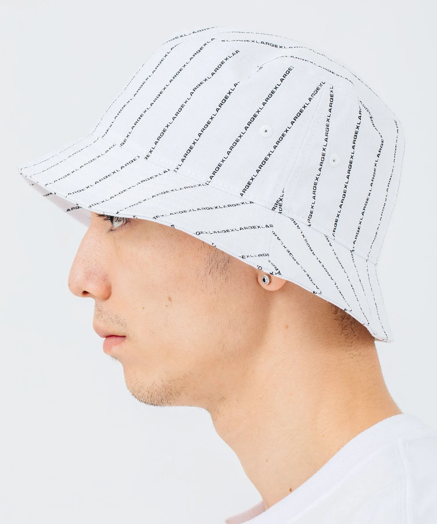 ALLOVER LOGO  BUCKET HAT