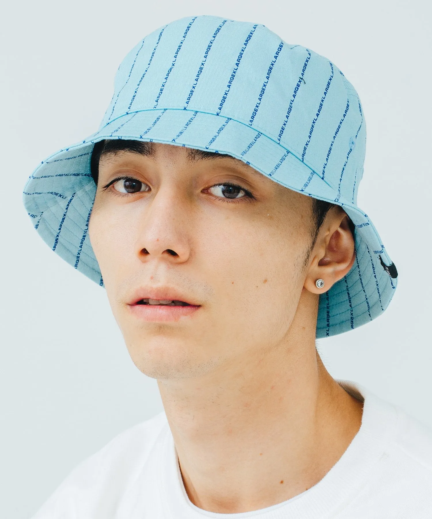 ALLOVER LOGO  BUCKET HAT