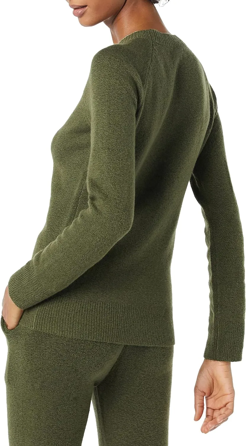 Amazon Essentials Women's Classic-Fit Soft Touch Long-Sleeve Crewneck Sweater