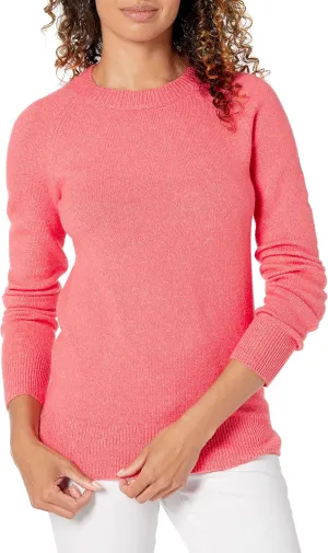 Amazon Essentials Women's Classic-Fit Soft Touch Long-Sleeve Crewneck Sweater