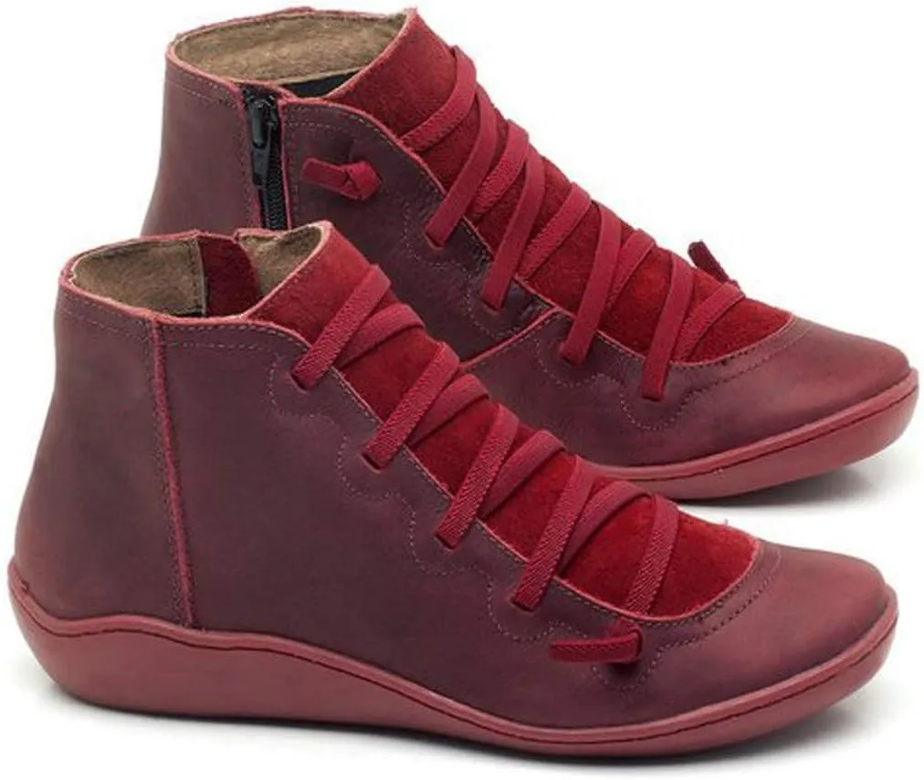 Ankle Boots for Women Wide Ankle Booties for Women Dress Ankle Boots for Women Womens Bootie with Heel Comfy Soft Cover Heel Square Toe Slip On Side Zipper