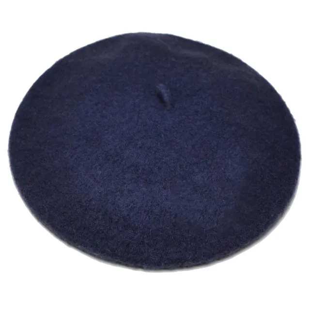 AWAYTR Women's Hat Fashion Women Beret Cap Winter Warm Wool Hats Casual French Artist Beanie Hat Cap Headwear Fall Berets
