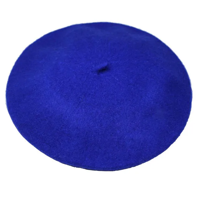 AWAYTR Women's Hat Fashion Women Beret Cap Winter Warm Wool Hats Casual French Artist Beanie Hat Cap Headwear Fall Berets
