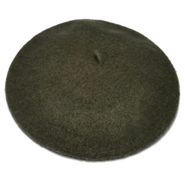 AWAYTR Women's Hat Fashion Women Beret Cap Winter Warm Wool Hats Casual French Artist Beanie Hat Cap Headwear Fall Berets