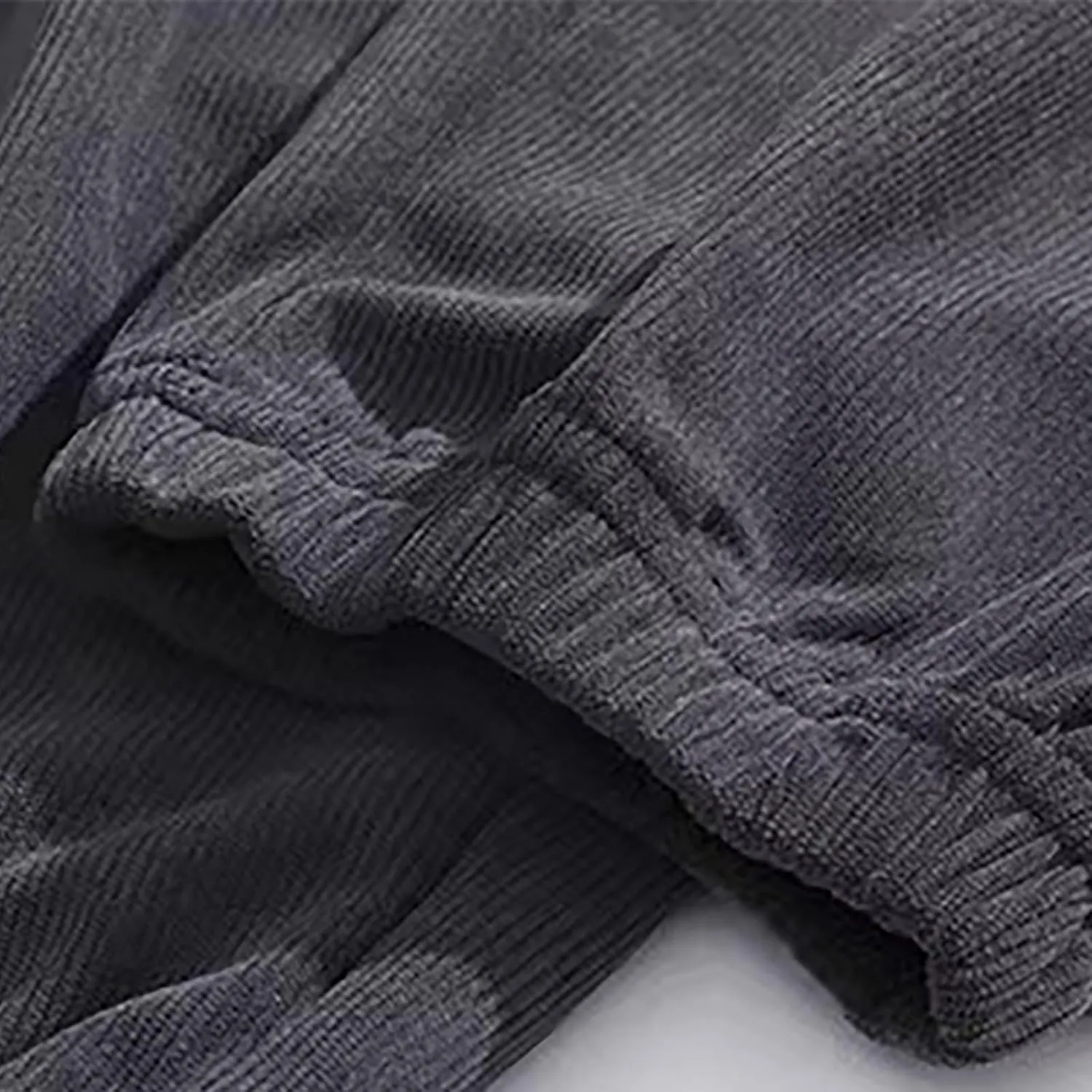 Aymnlox Mens Casual Jogger Pants Lightweight Outdoor Hiking Corduroy Pants Tapered Slim Fit Workout Gym Trousers with Pockets