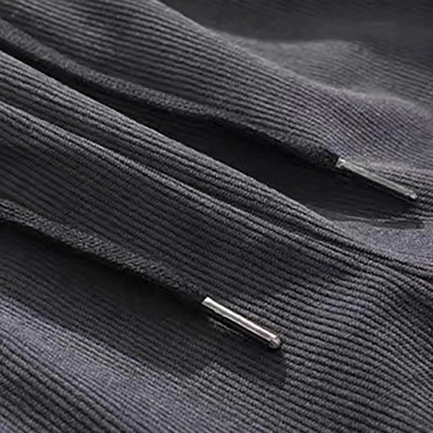 Aymnlox Mens Casual Jogger Pants Lightweight Outdoor Hiking Corduroy Pants Tapered Slim Fit Workout Gym Trousers with Pockets