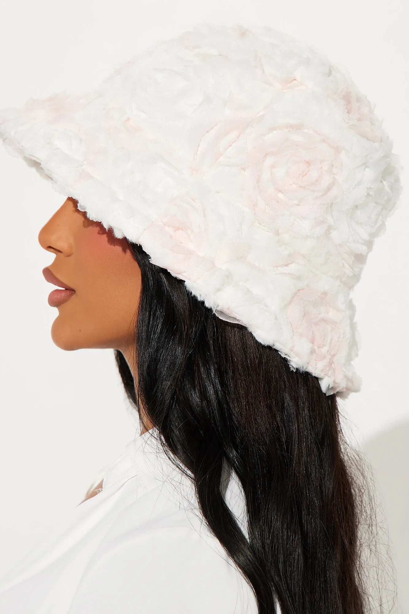 Baby Bloom Bucket Hat - White/Combo