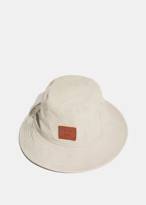 Beige Buko Canvas Bucket Hat