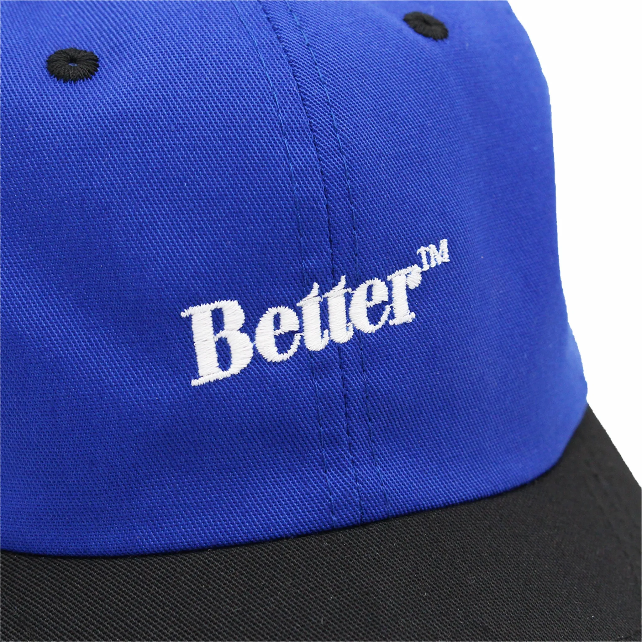 Better™ Gift Shop "Fly Logo" Adjustable Hat (Blue/Black)