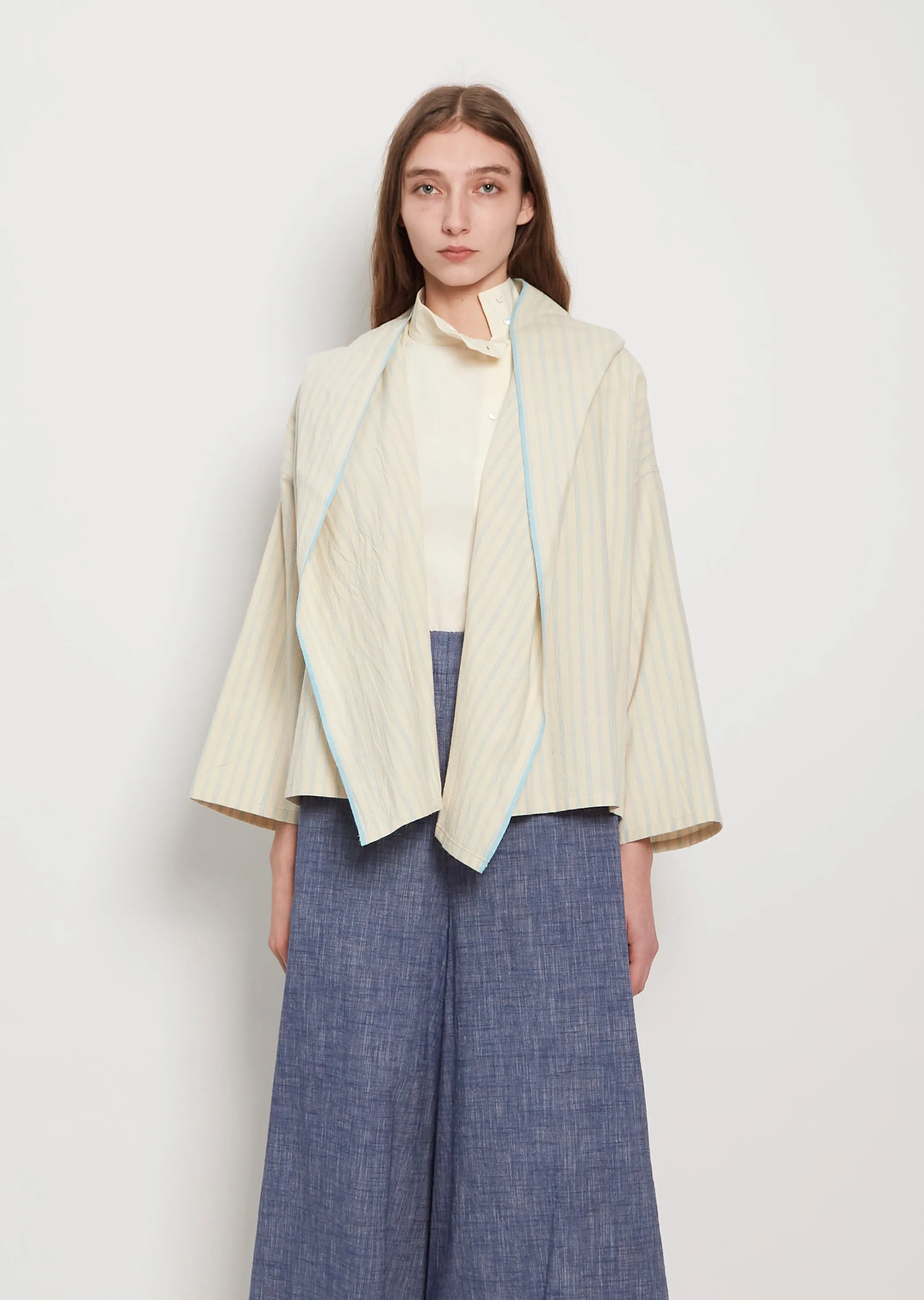 Big Hooded Cotton Jacket
