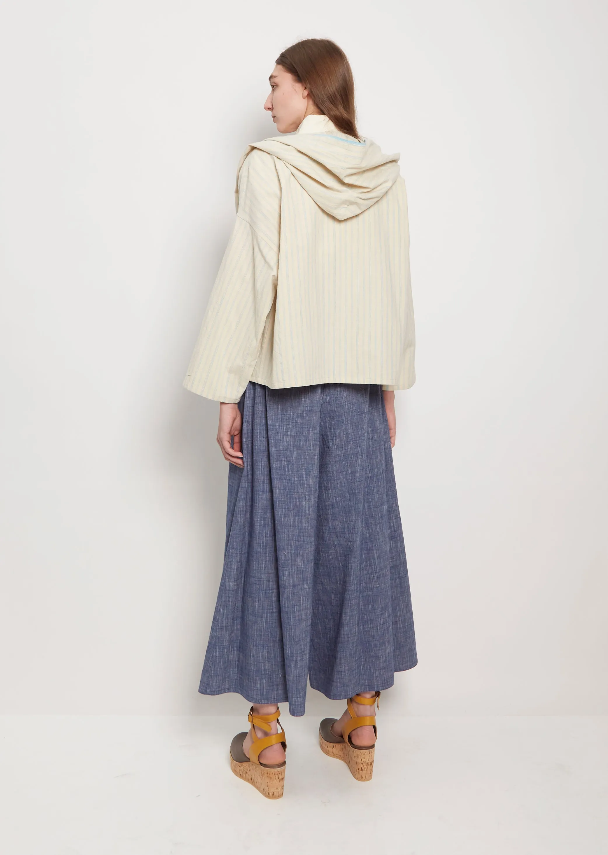Big Hooded Cotton Jacket
