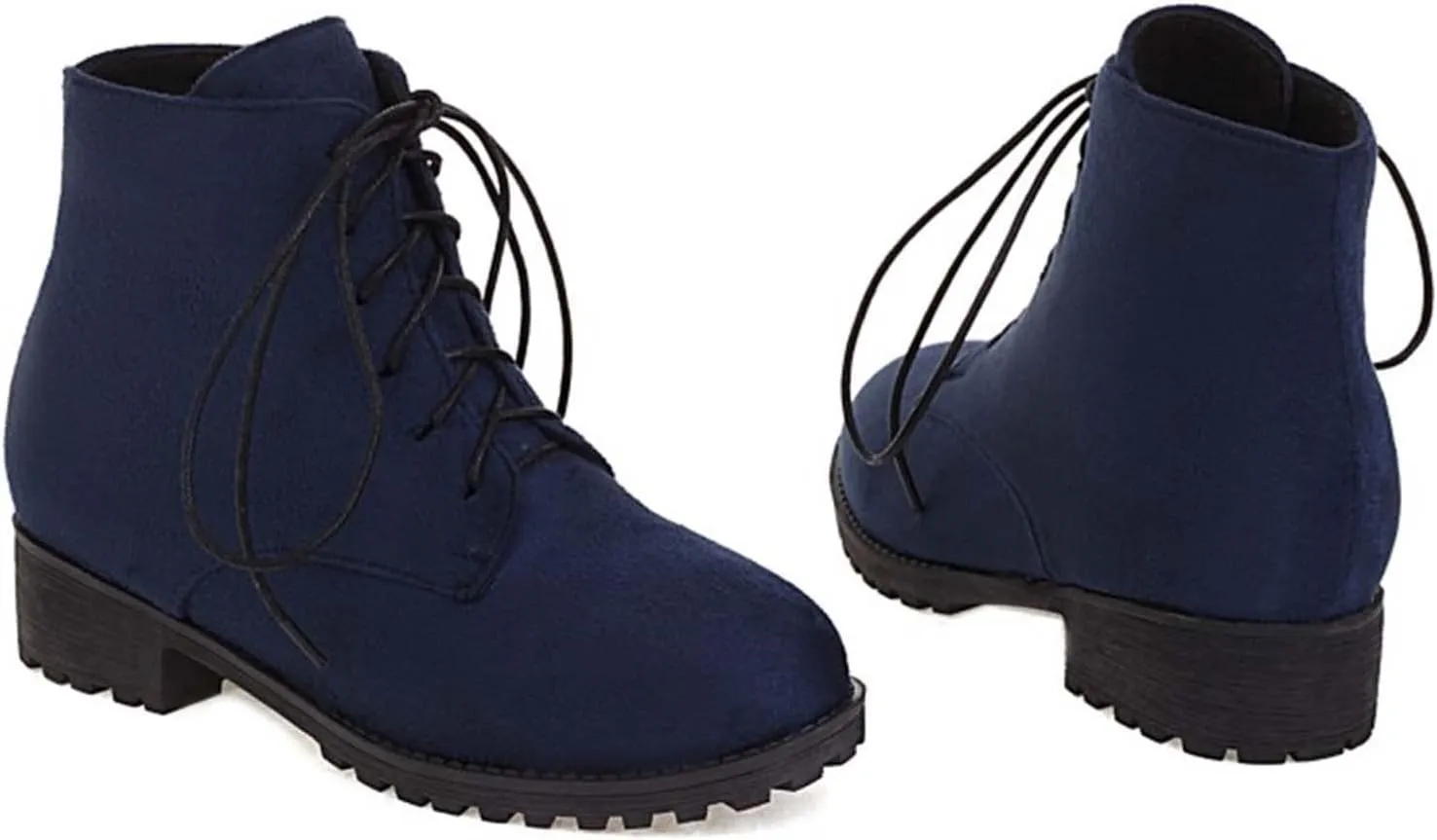 Black Booties for Women Ankle Black Wedge Booties Women Wide Width Boots Work Boot Shoe Laces Men Closed Back Lightweight Breathable Closed Toe Wide Fit Available