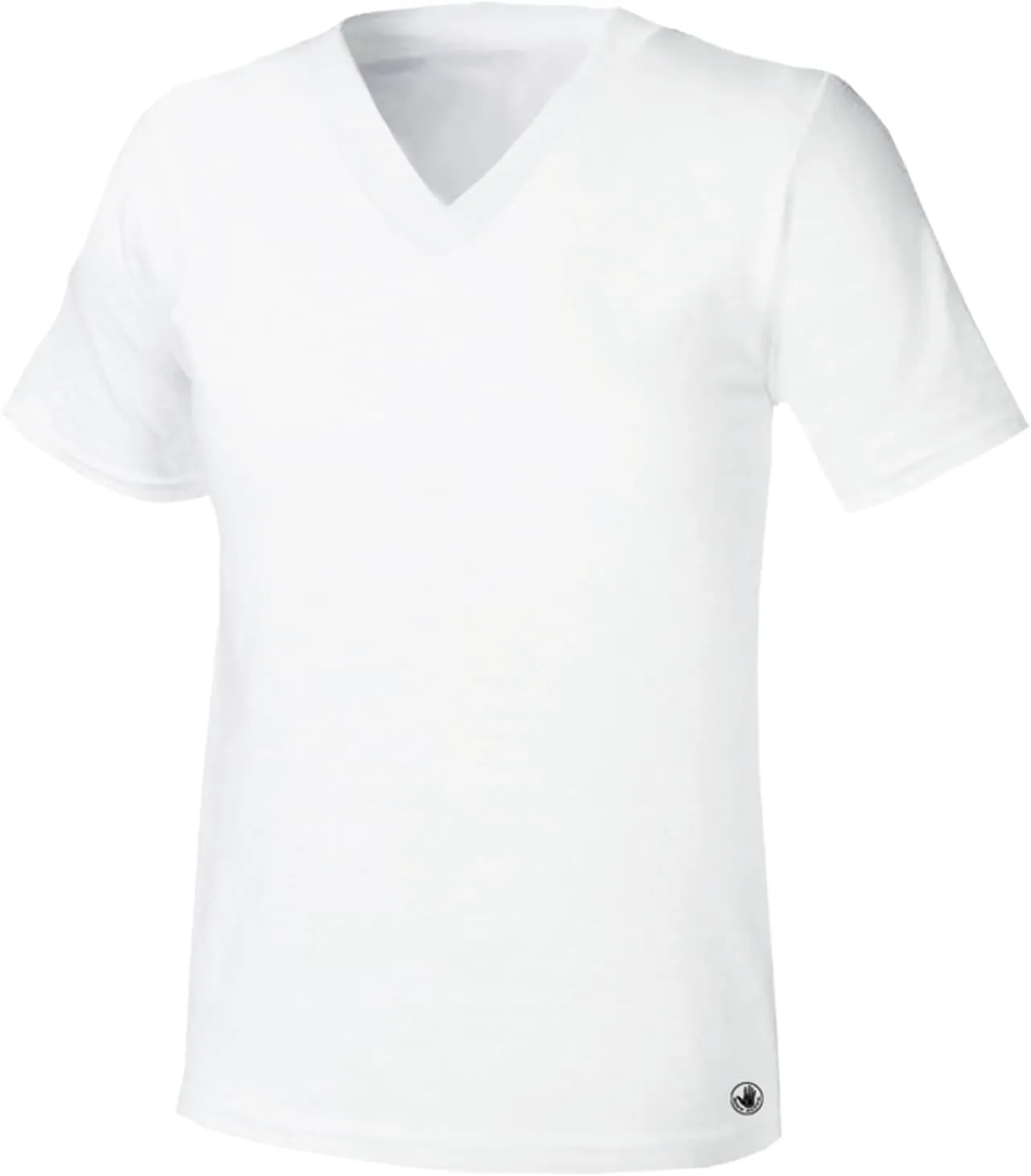 Body Glove Mens 3-Pack Micro Modal T Shirts, Cool Plain Undershirts & Gym Tshirts, Multipack White Tees