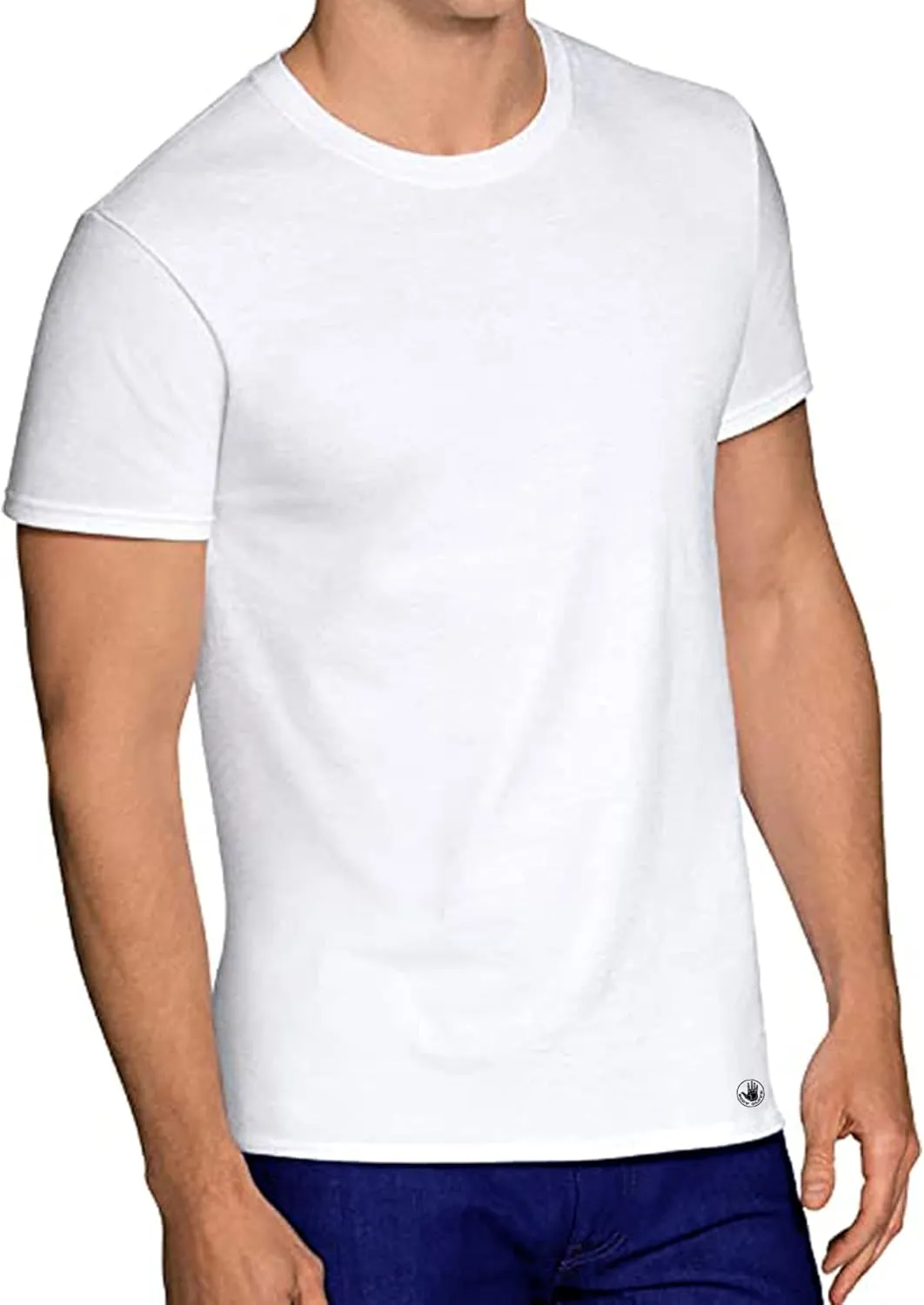 Body Glove Mens 3-Pack Micro Modal T Shirts, Cool Plain Undershirts & Gym Tshirts, Multipack White Tees