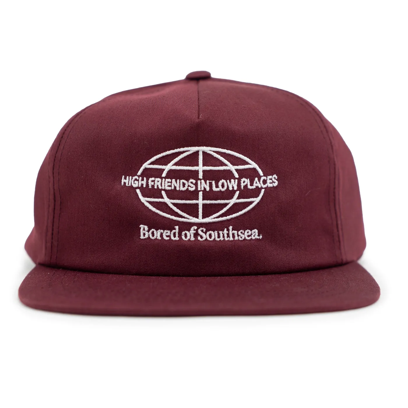 Bored of Southsea High Friends Cap - Maroon