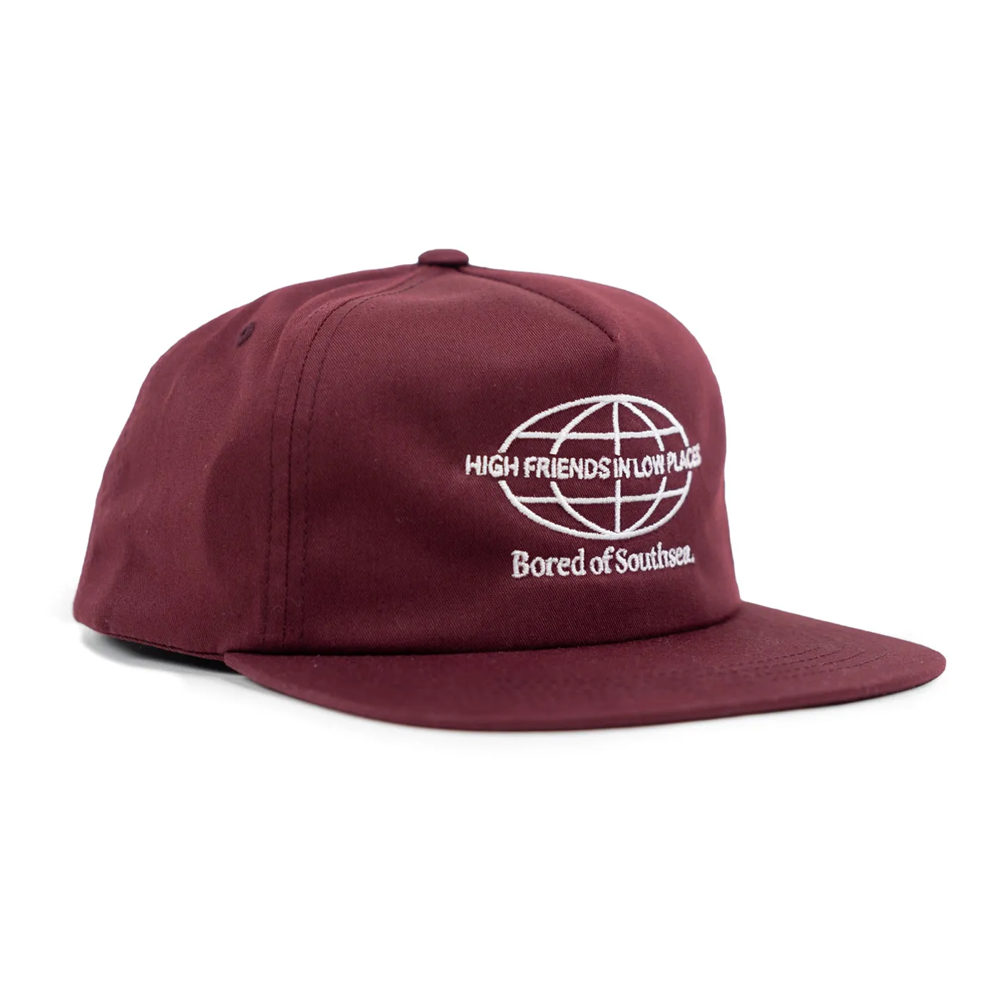 Bored of Southsea High Friends Cap - Maroon