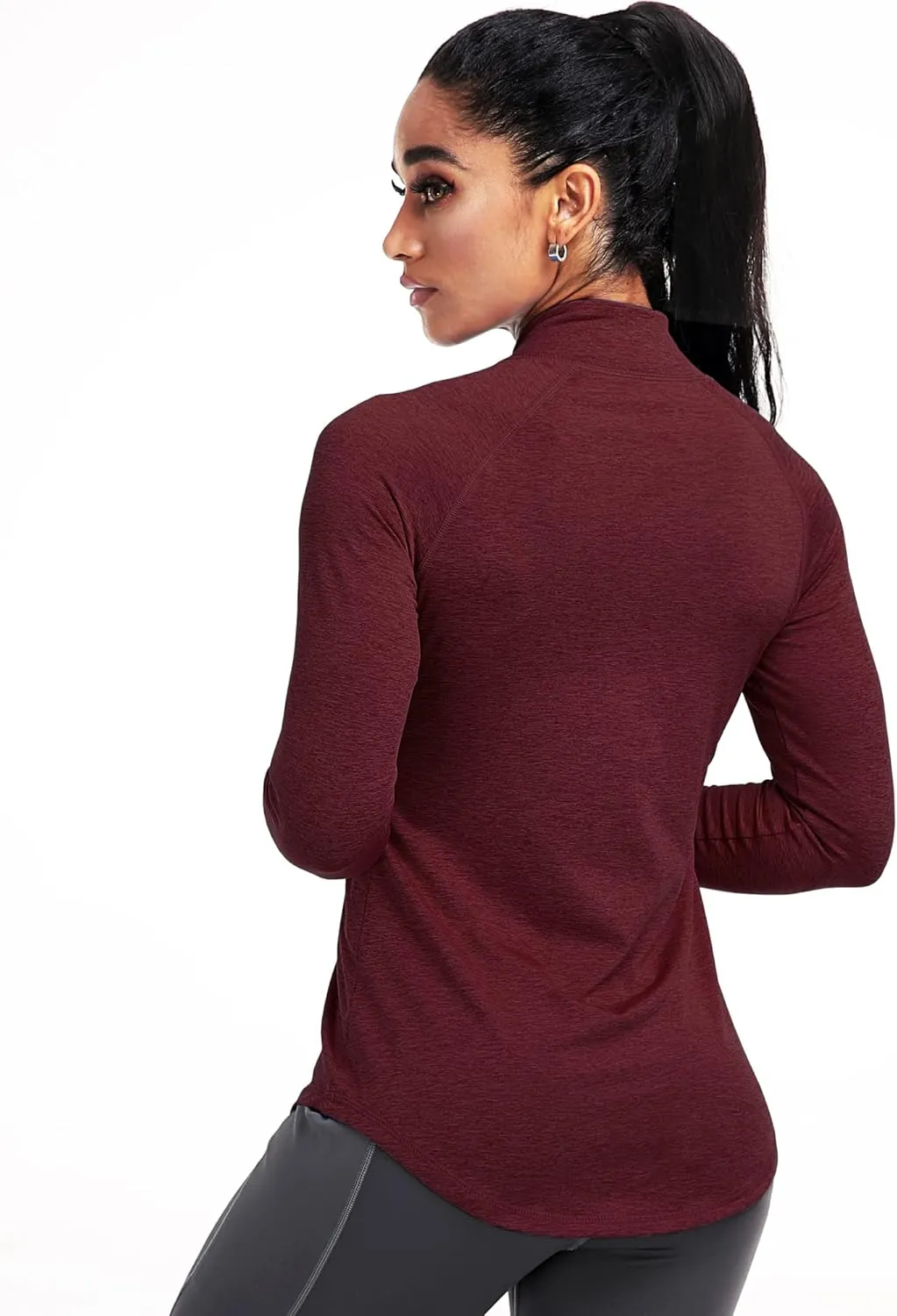 CADMUS Women's Long Sleeve Shirts for Workout Athletic Hiking Shirts Yoga