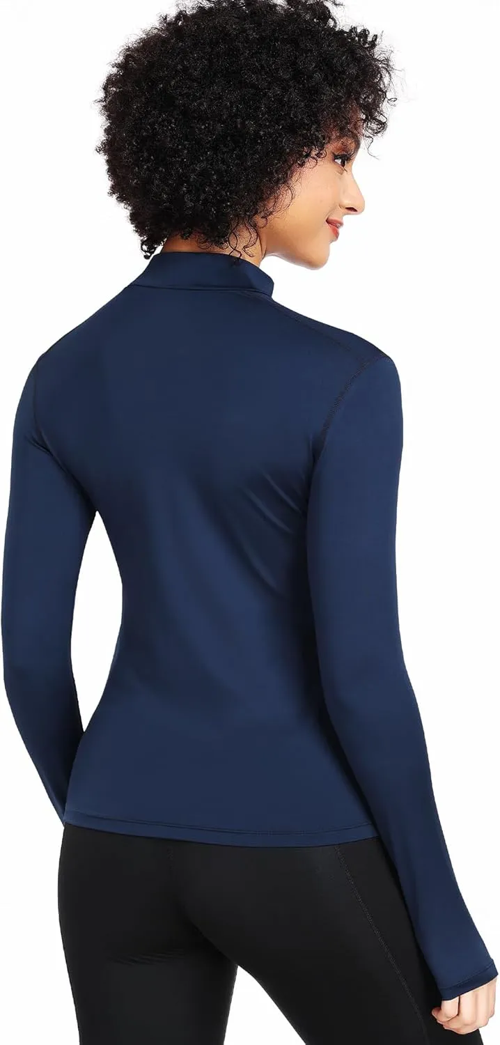 CADMUS Women's Long Sleeve Shirts for Workout Athletic Hiking Shirts Yoga