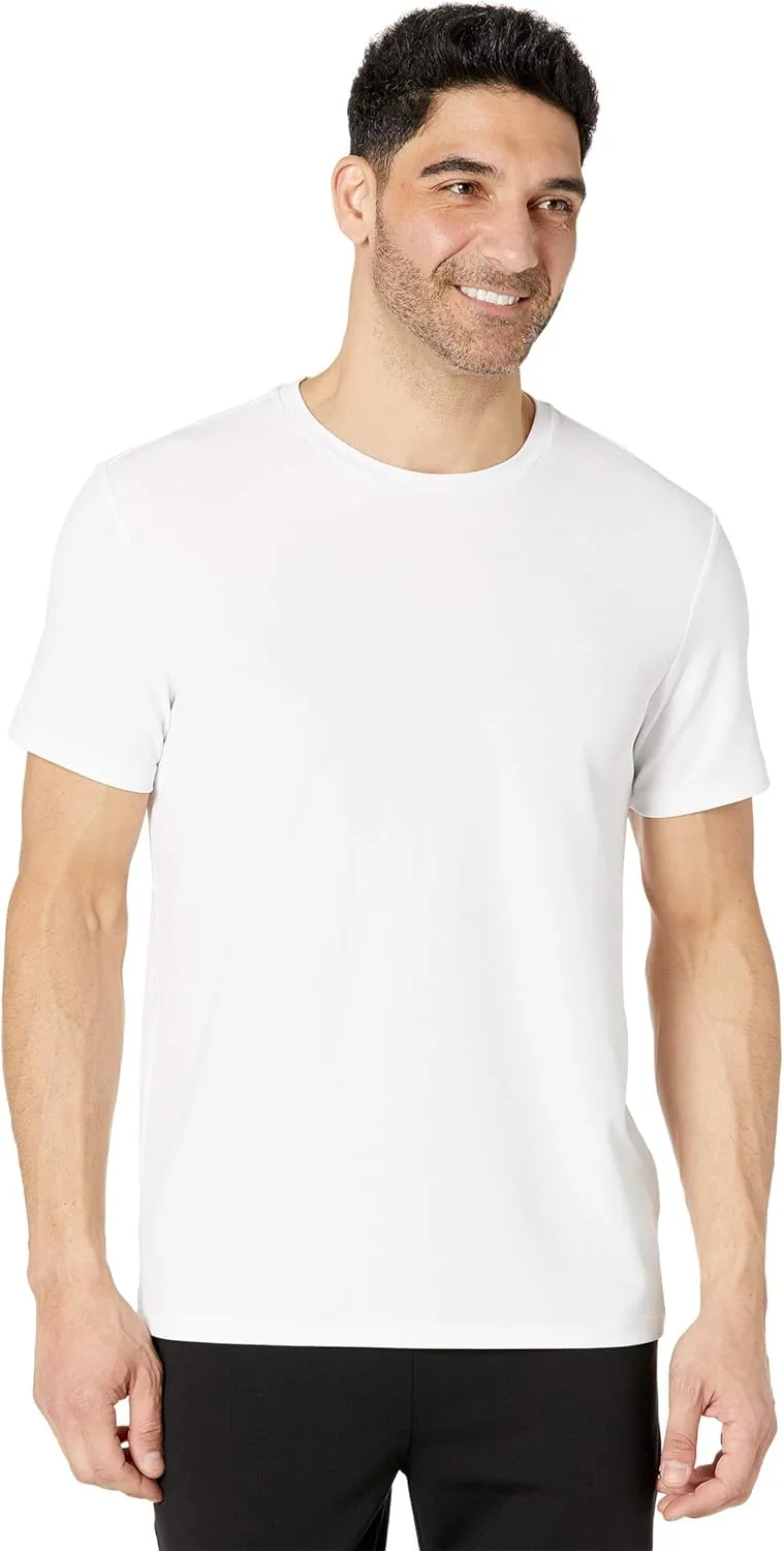 Calvin Klein Men's Move 365 Short Sleeve Quick Dry Moisture Wicking Logo T-Shirt