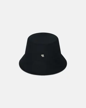Caran - Cotton-Canvas Bucket Hat - Black