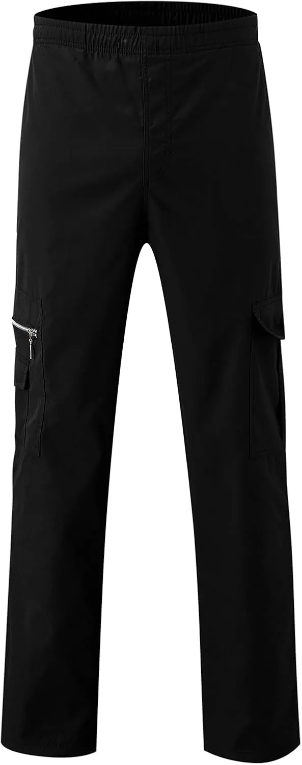 Cargo Pants for Men Relaxed Fit Loose Workout Jogger Cargo Pant Mens Sports Pants Men's Fashion Loose Handsome Pocket