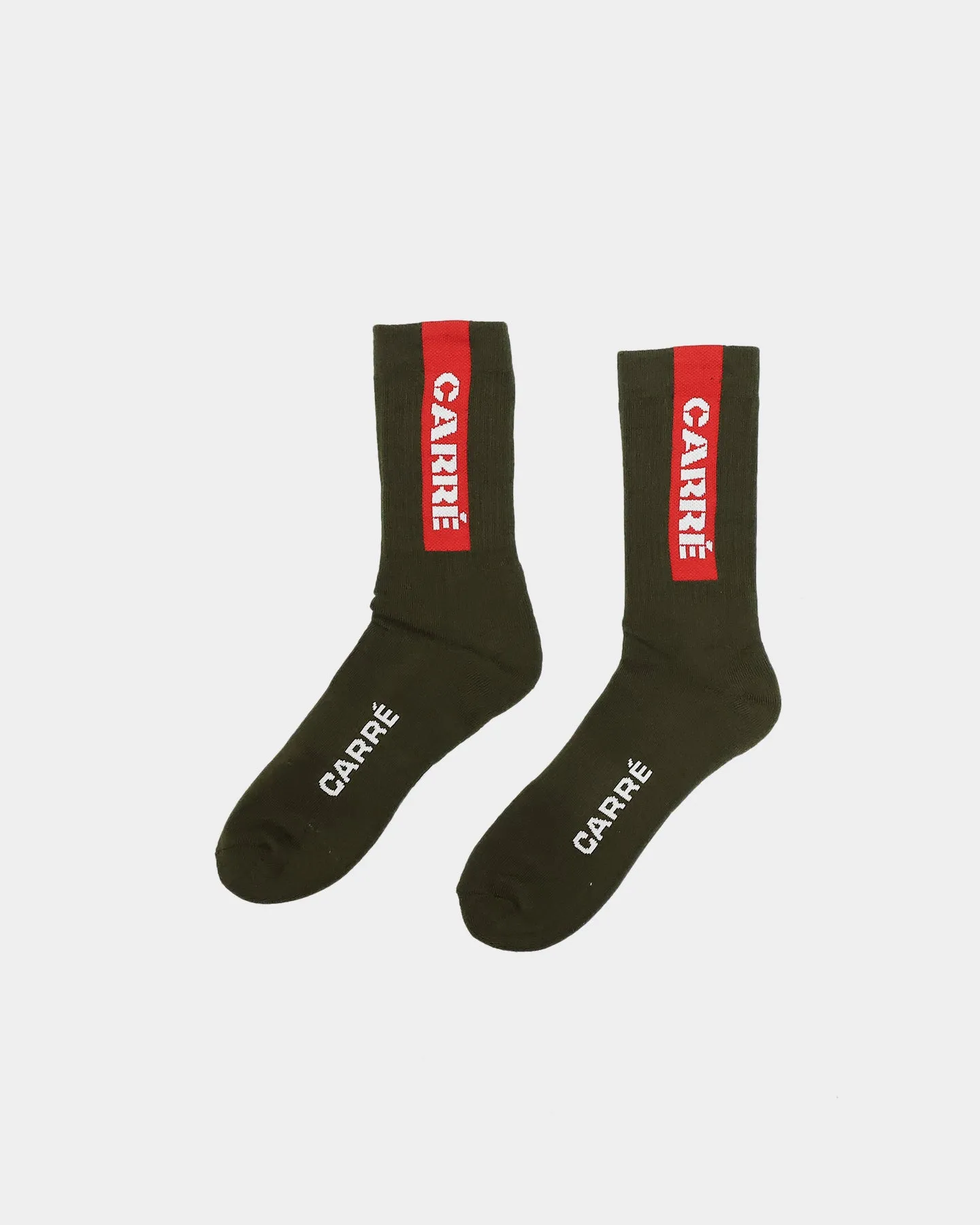 Carré Militant Sport Sock Army Green