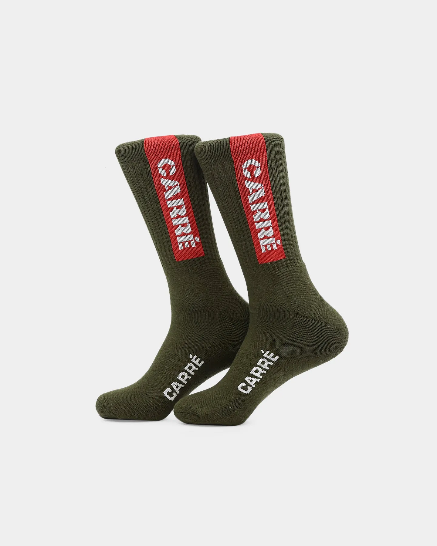 Carré Militant Sport Sock Army Green