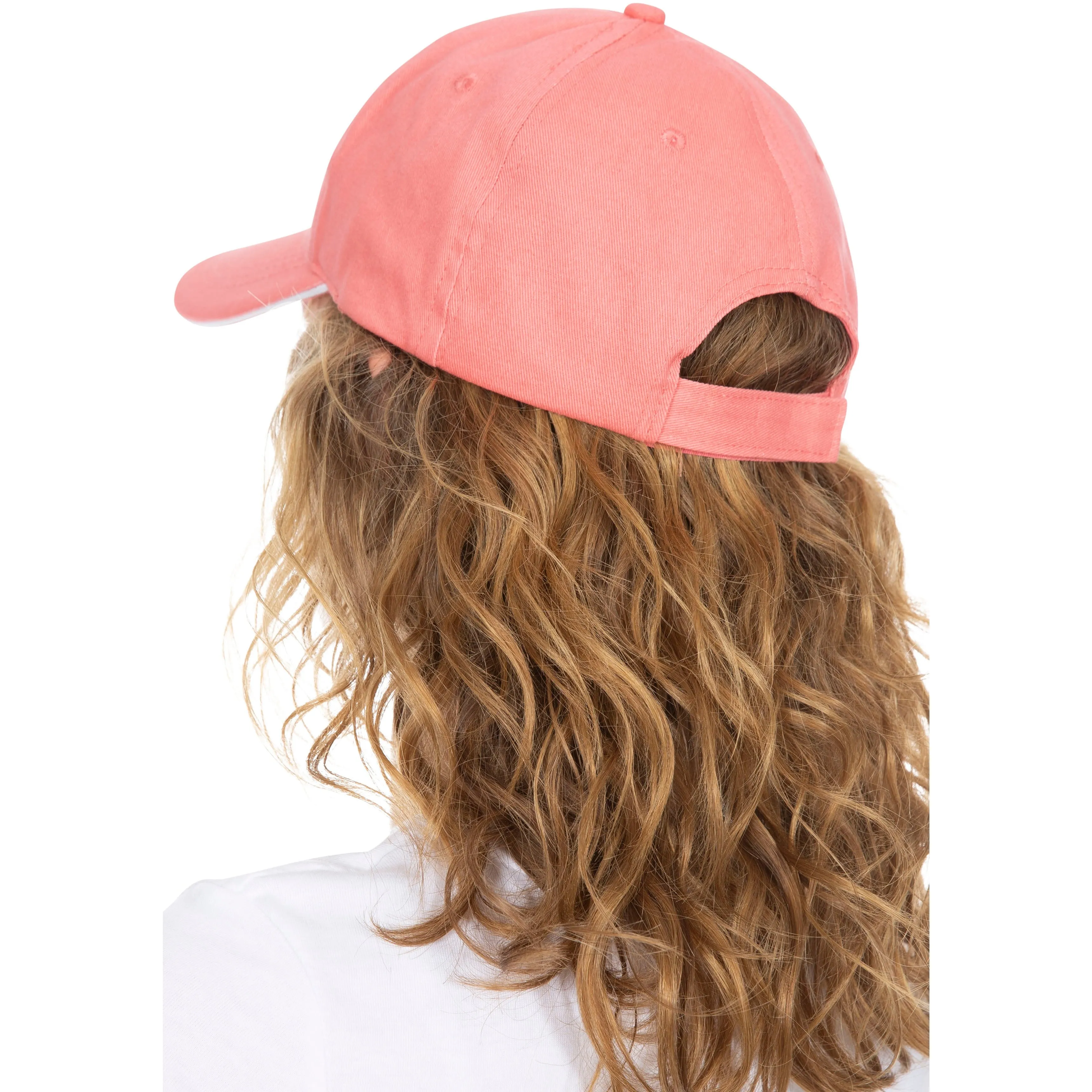 Carrigan Adults Cotton Baseball Cap in Pink