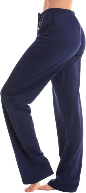 Christmas Pants for Women Buffalo Plaid Soft Touch Sleep Trousers Elastic Waistband Straight Leg Joggers Sweatpants