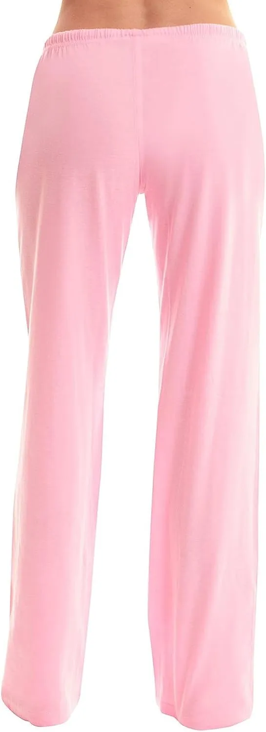 Christmas Pants for Women Buffalo Plaid Soft Touch Sleep Trousers Elastic Waistband Straight Leg Joggers Sweatpants
