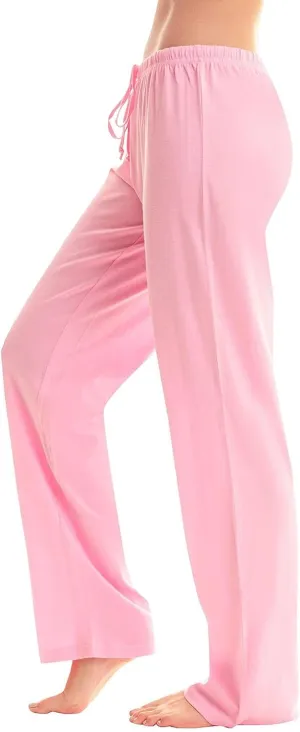 Christmas Pants for Women Buffalo Plaid Soft Touch Sleep Trousers Elastic Waistband Straight Leg Joggers Sweatpants