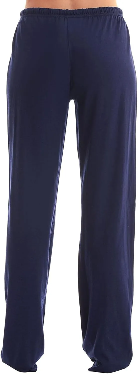 Christmas Pants for Women Buffalo Plaid Soft Touch Sleep Trousers Elastic Waistband Straight Leg Joggers Sweatpants
