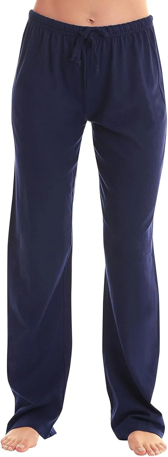 Christmas Pants for Women Buffalo Plaid Soft Touch Sleep Trousers Elastic Waistband Straight Leg Joggers Sweatpants
