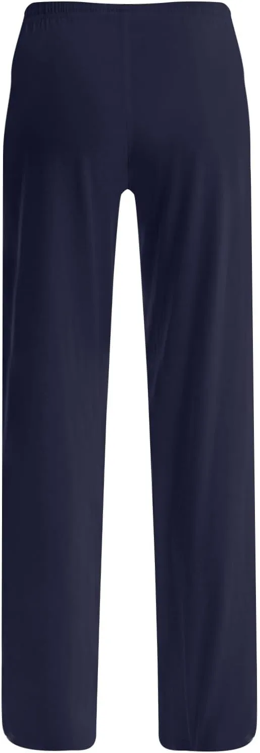 Christmas Pants for Women Buffalo Plaid Soft Touch Sleep Trousers Elastic Waistband Straight Leg Joggers Sweatpants
