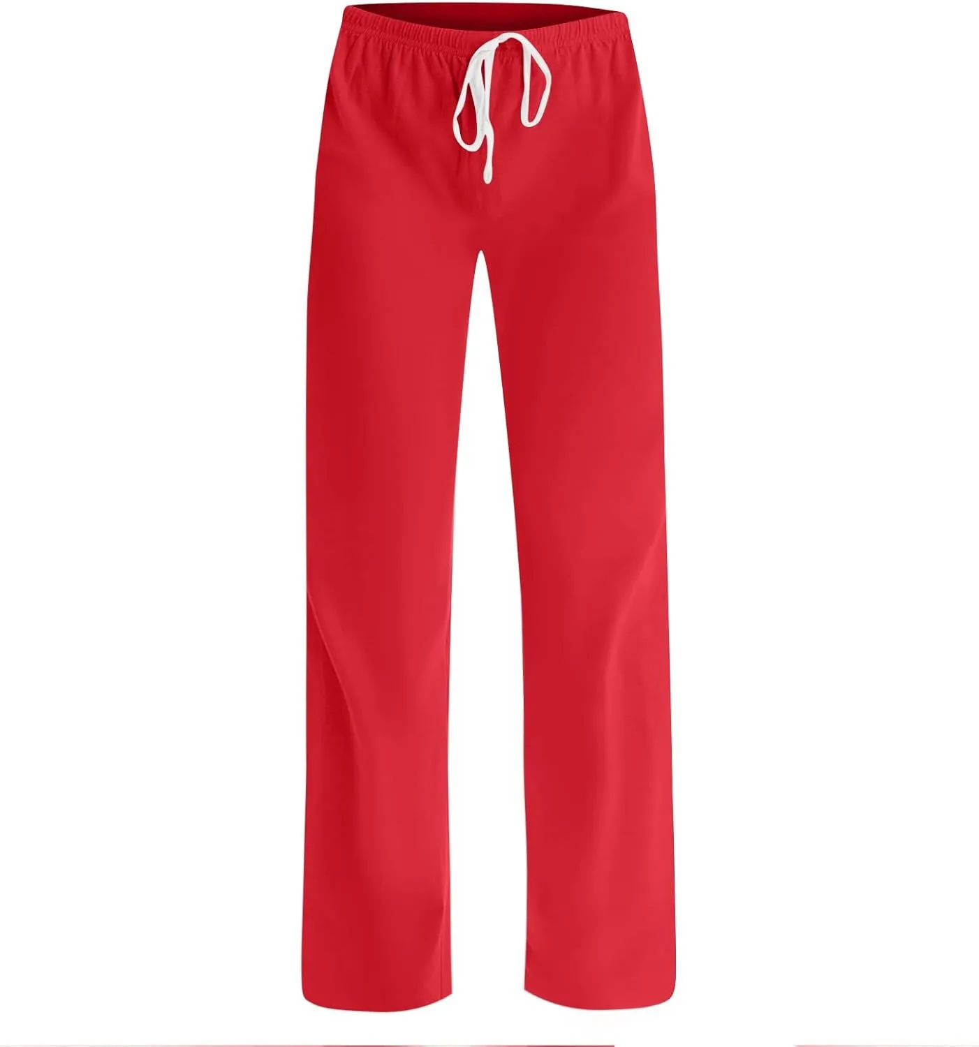 Christmas Pants for Women Buffalo Plaid Soft Touch Sleep Trousers Elastic Waistband Straight Leg Joggers Sweatpants