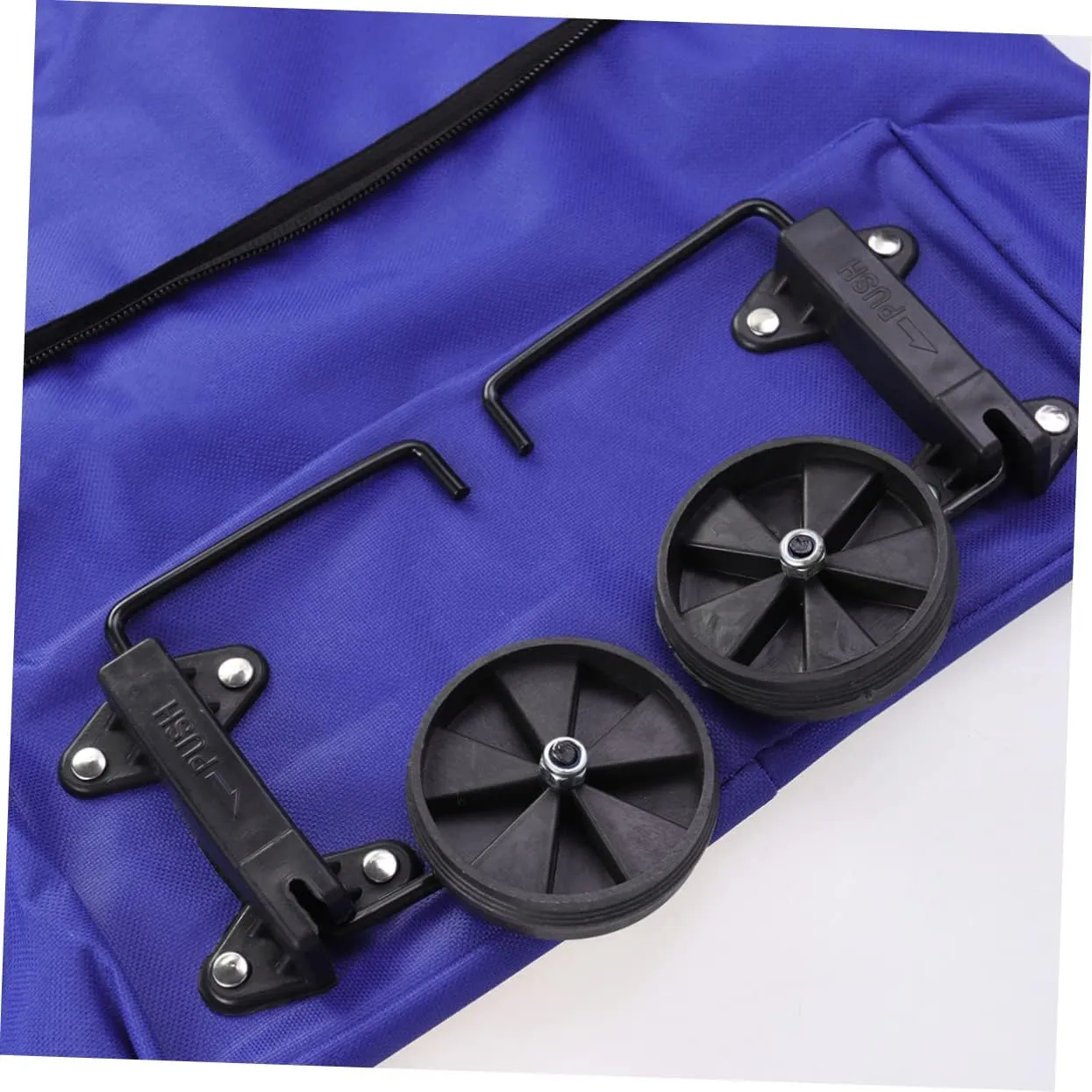 Ciieeo Bag Portable Shopping Cart Folding Shopping Cart Vegetables Organizer Portable Car Trolley Car Folded Bag