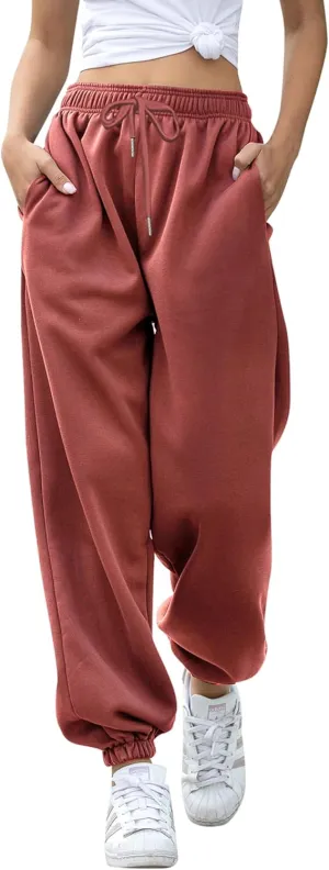 Cinch Bottom Sweatpants for Women with Pockets