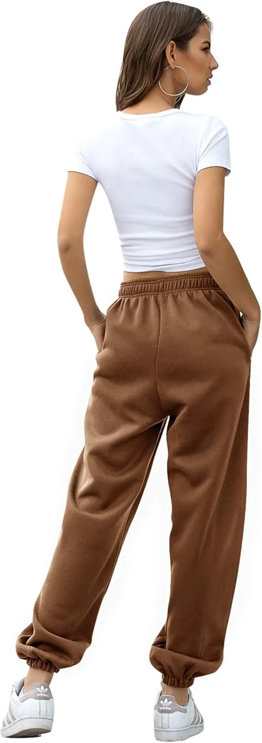 Cinch Bottom Sweatpants for Women with Pockets