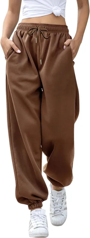 Cinch Bottom Sweatpants for Women with Pockets