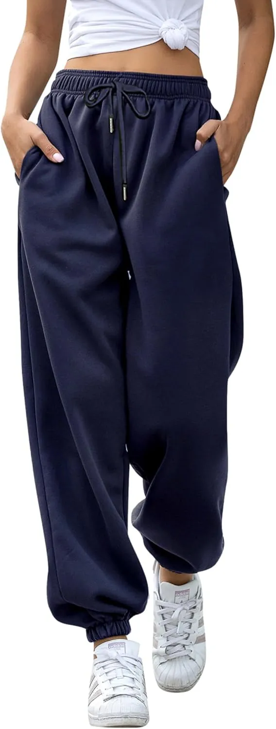 Cinch Bottom Sweatpants for Women with Pockets