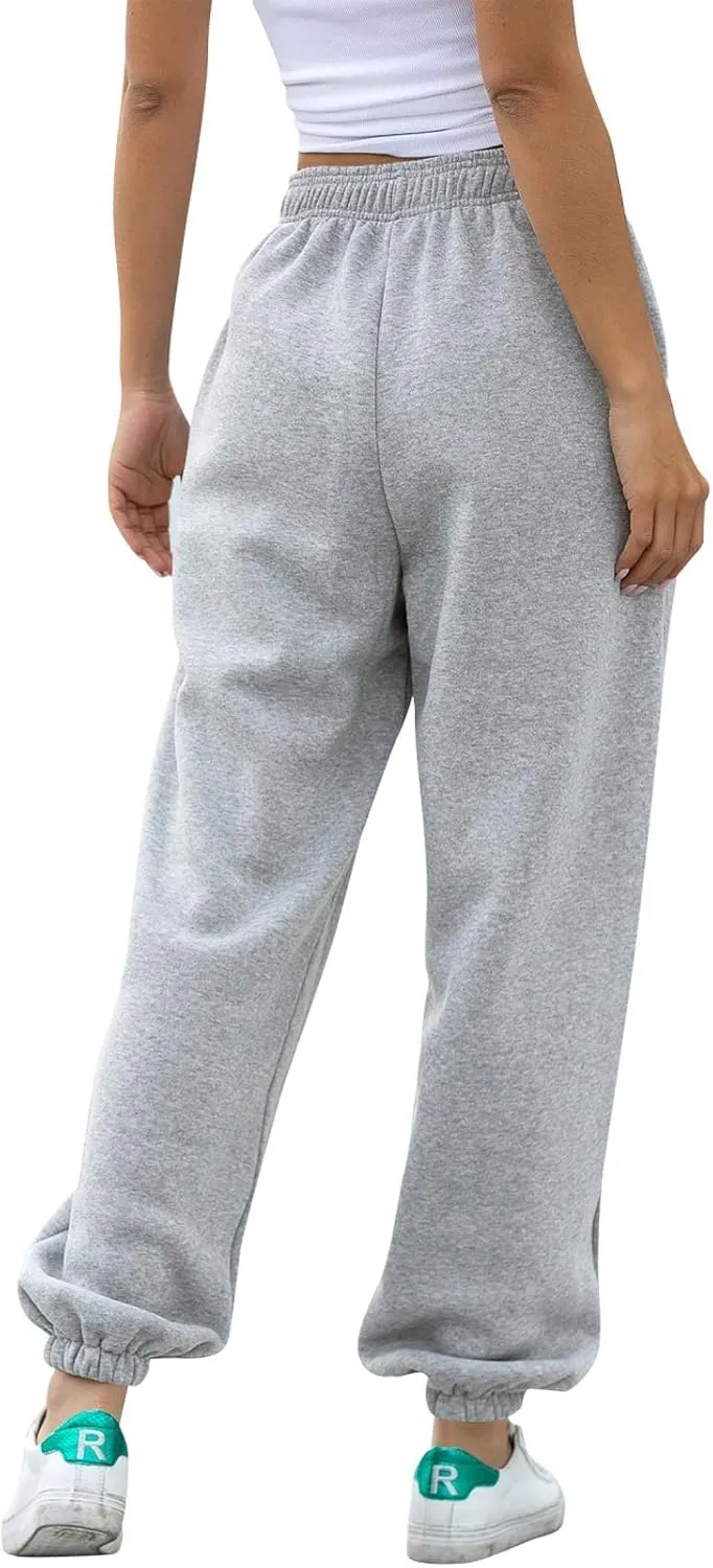 Cinch Bottom Sweatpants for Women with Pockets