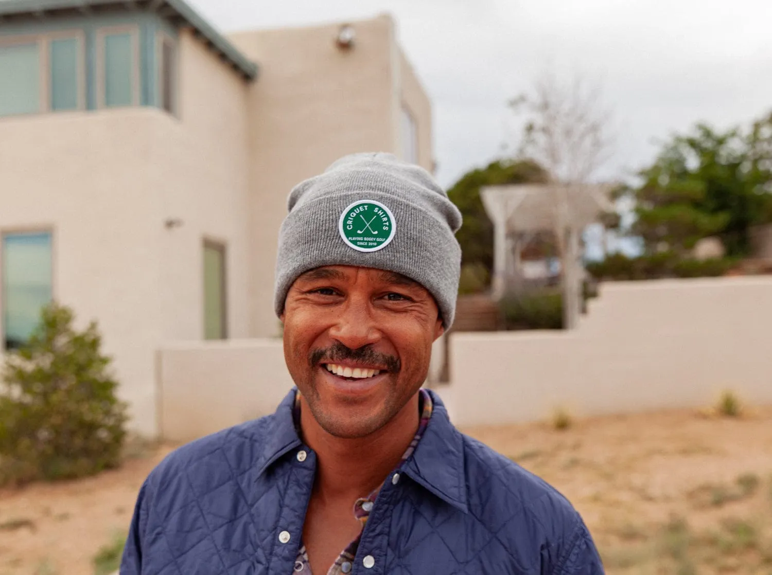 Classic Cuffed Beanie - Bogey Golf - Heather Gray