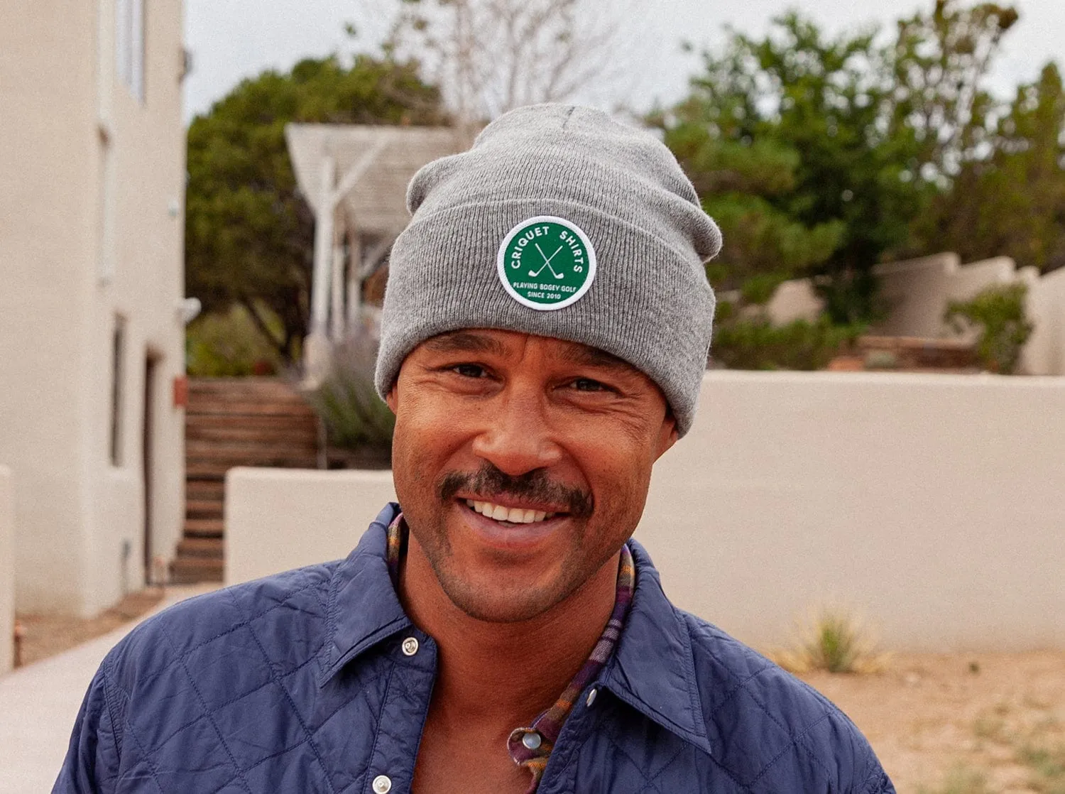 Classic Cuffed Beanie - Bogey Golf - Heather Gray
