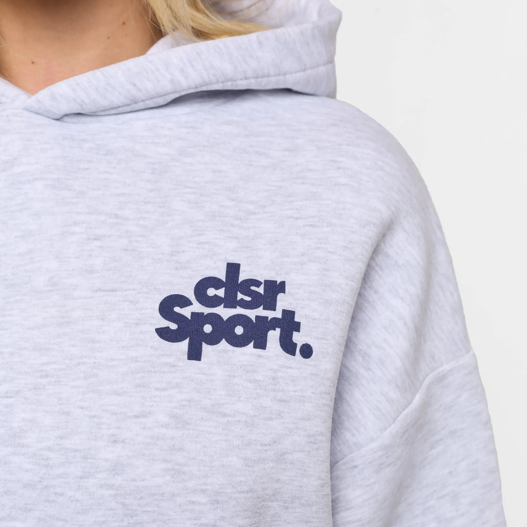 CLSR Sport Open Hem Tracksuit | Grey Marl