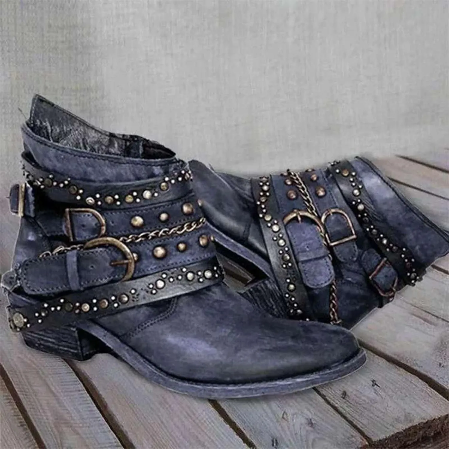 Combat Boots Womens Ankle Ankle Booties for Women Dressy Womens Fashion Boots Fall Work Boot Shoe Laces Men Fashion Round Toe Lug Sole Low Heel Chelsea Fashion